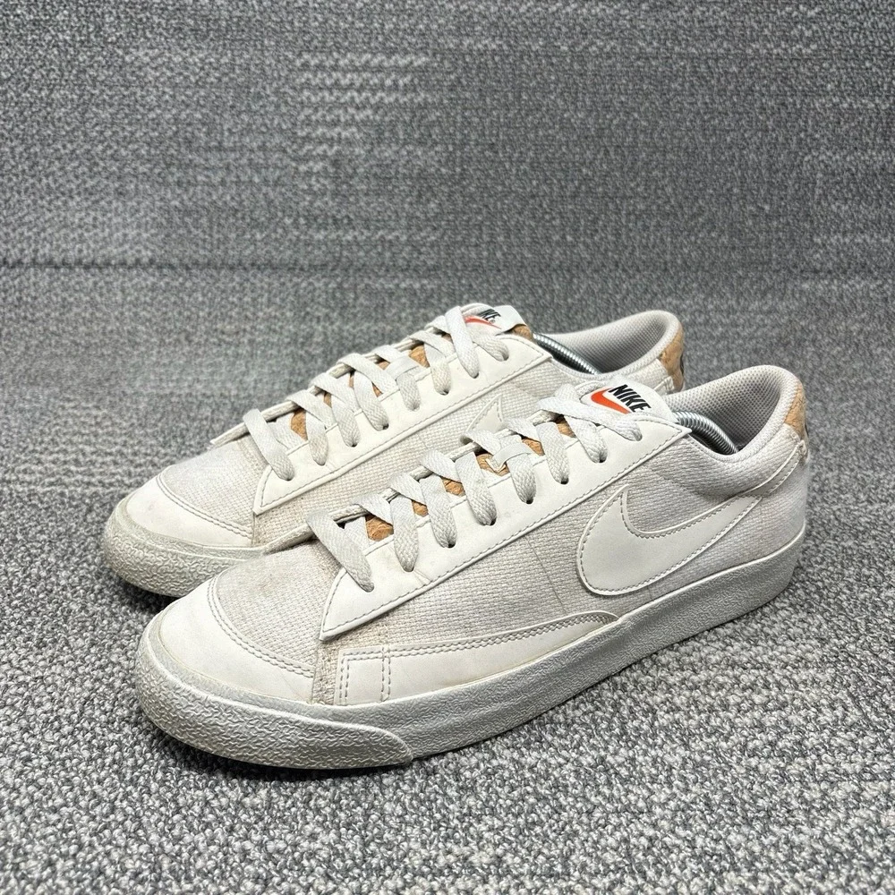 Nike Men's Blazer Low '77 PRM Shoe Sneakers DV7231-001 White Cork Sz 11